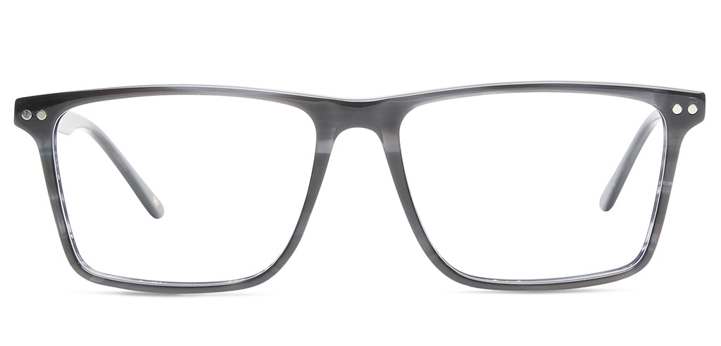 Happster Clipon Unisex Eyeglasses Full_frame Square Large 54 Acetate SM SW2322