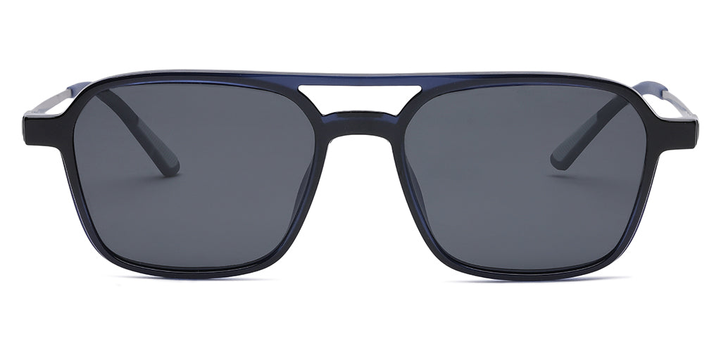 Happster Clipon Unisex Eyeglasses Full Frame Clipon Geometric Medium 51 Ultem SM WX6500