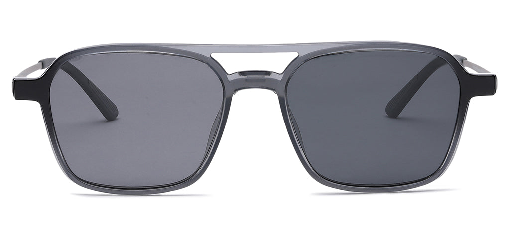 Happster Clipon Unisex Eyeglasses Full Frame Clipon Geometric Medium 51 Ultem SM WX6500