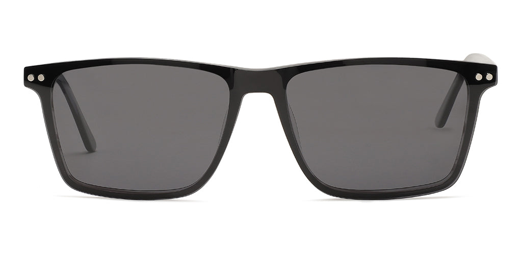 Happster Clipon Unisex Eyeglasses Full_frame Square Large 54 Acetate SM SW2322