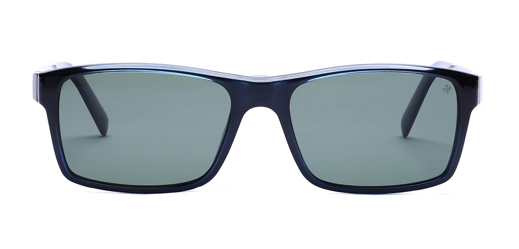 Happster Clipon Unisex Eyeglasses Full Frame Rectangle Medium 52 Ultem SM WX6509
