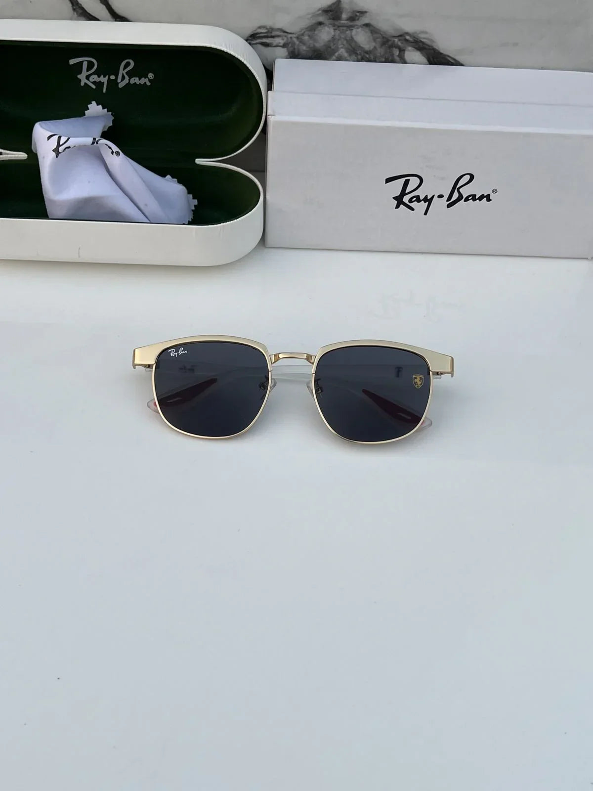 RB 03 Gold Polarized Sunglasses