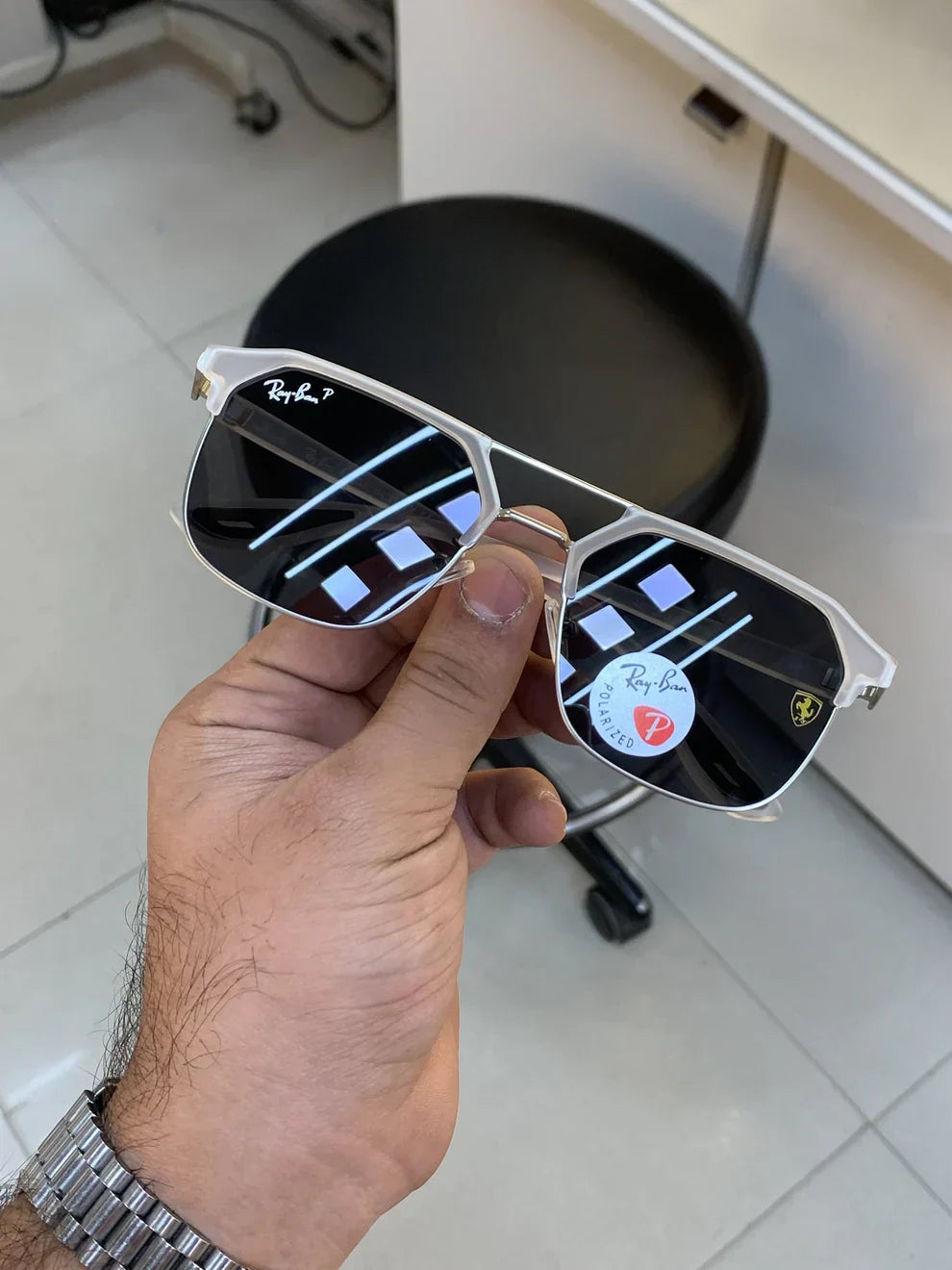 RB Fancy Sunglass For Daily Causal Evergreen UV Protected For Unisex
