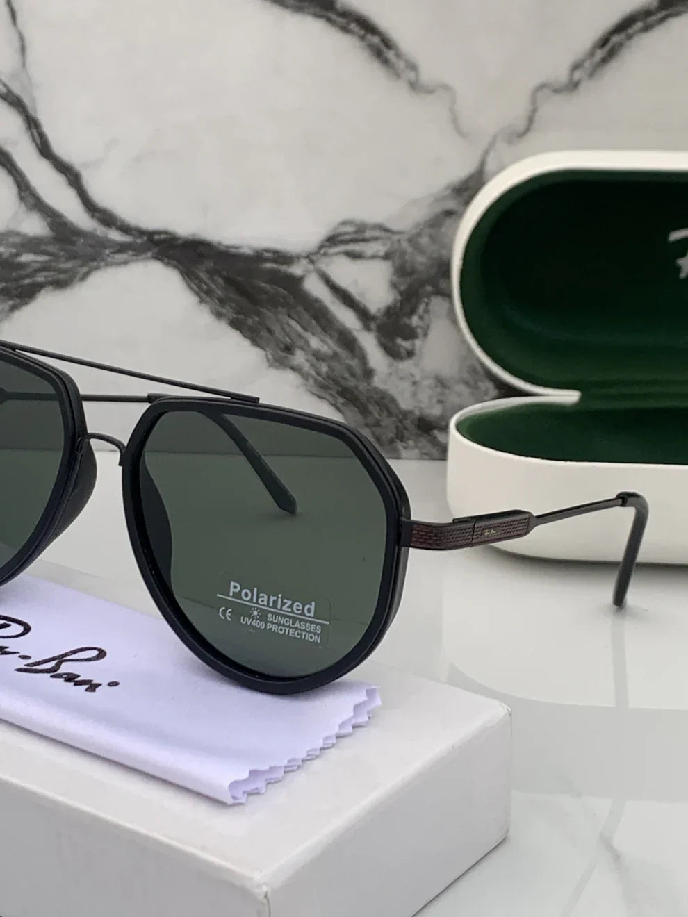 RB 301 green lens Sunglasses