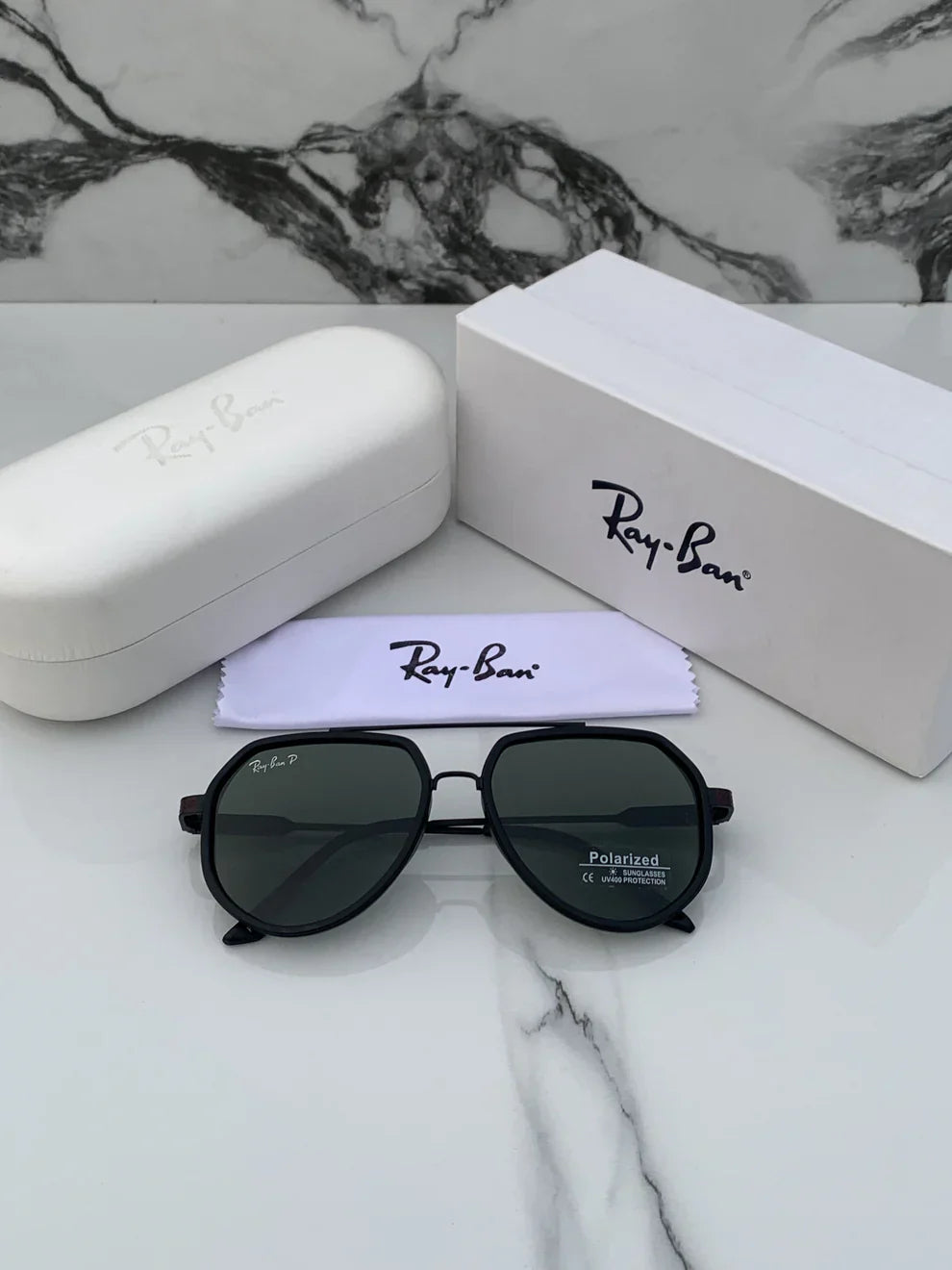 RB 301 green lens Sunglasses