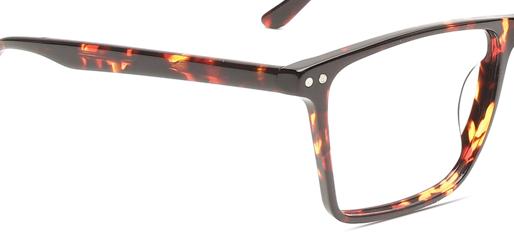 Happster Clipon Unisex Eyeglasses Full_frame Square Large 54 Acetate SM SW2322