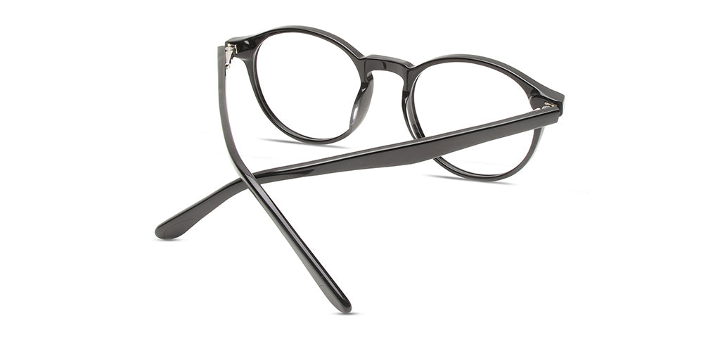 Happster Clipon Unisex Eyeglasses Full_frame Round Medium 50 Acetate SM SW2324