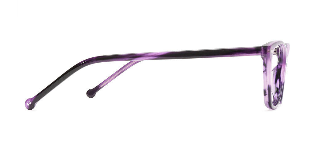 Happster Clipon Women Eyeglasses Full Frame Cateye Medium 50 Acetate SM ANI2319