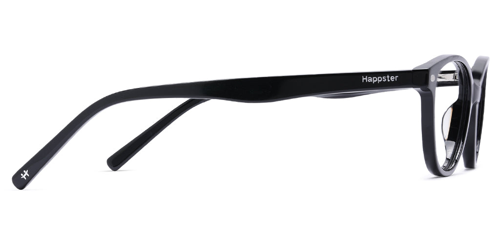 Happster Clipon Women Eyeglasses Full Frame Cateye Medium 50 Acetate SM SW2327