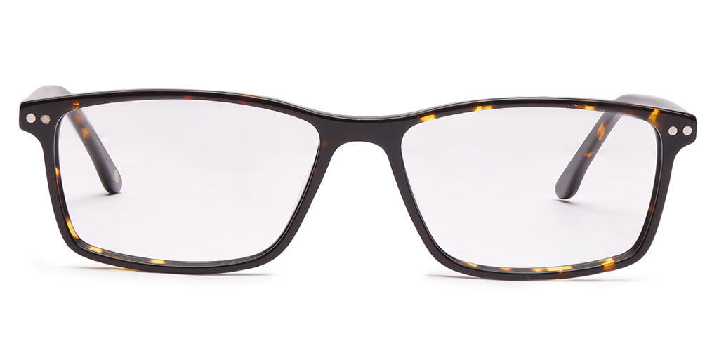 Happster Clipon Unisex Eyeglasses Full Frame Rectangle Medium 51 Acetate SM ANI2320