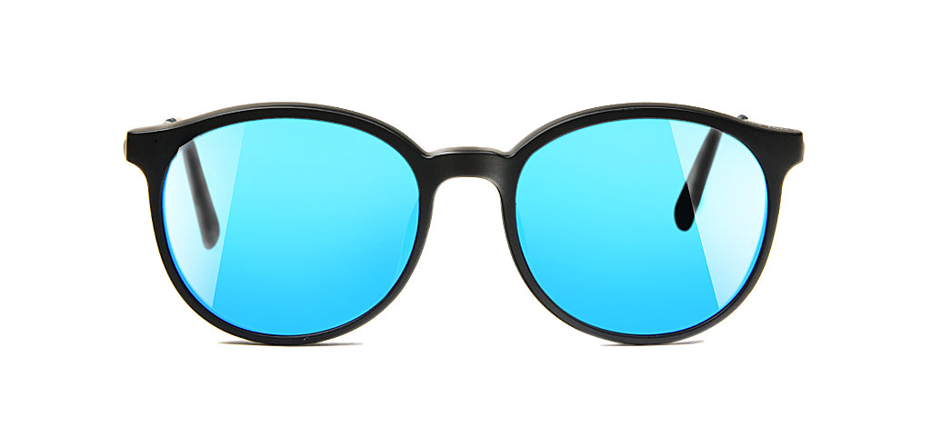 Happster Clipon Unisex Eyeglasses Full_Frame Round Small 49 Ultem SM AMQTJ207