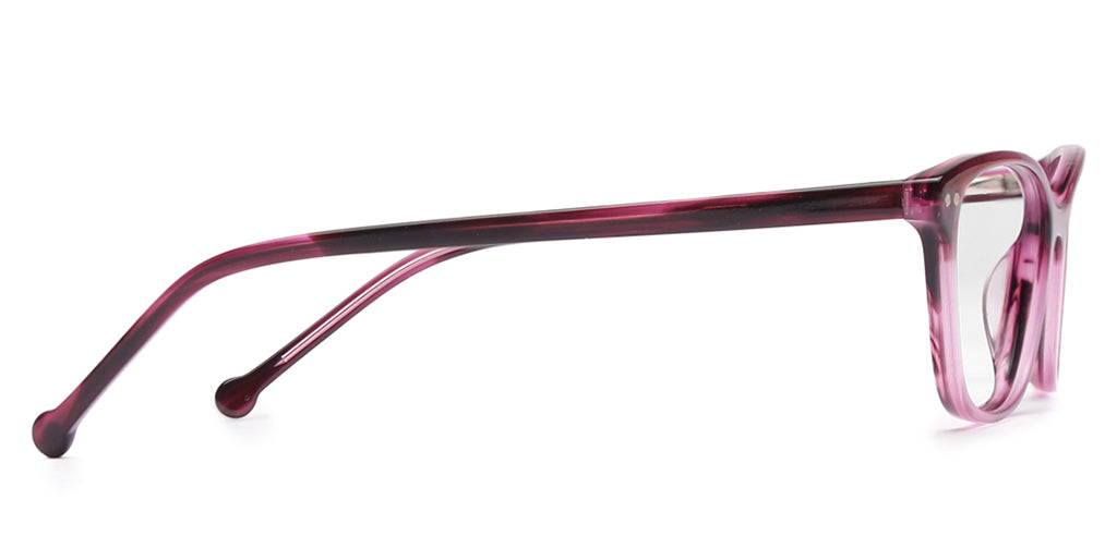 Happster Clipon Women Eyeglasses Full Frame Cateye Medium 50 Acetate SM ANI2319