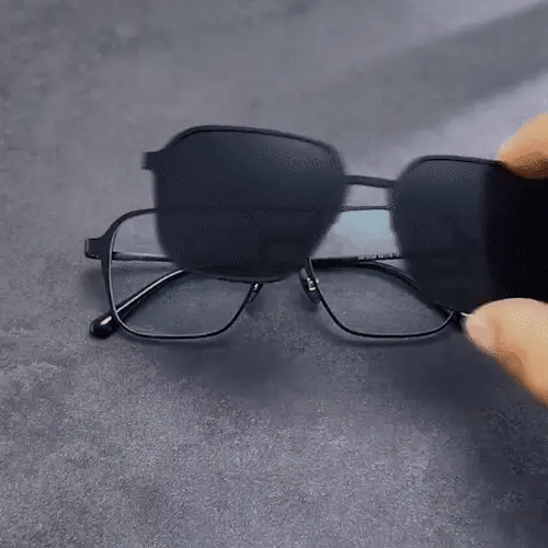 6 in 1 Magnetic Polarized Sunglasses