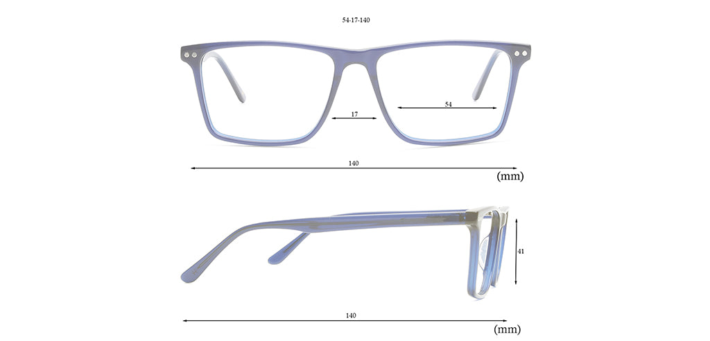 Happster Clipon Unisex Eyeglasses Full_frame Square Large 54 Acetate SM SW2322