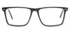 Happster Clipon Unisex Eyeglasses Full_frame Square Large 54 Acetate SM SW2322
