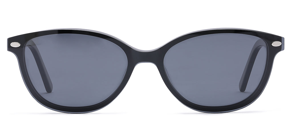 Happster Clipon Women Eyeglasses Full Frame Cateye Medium 50 Acetate SM SW2327