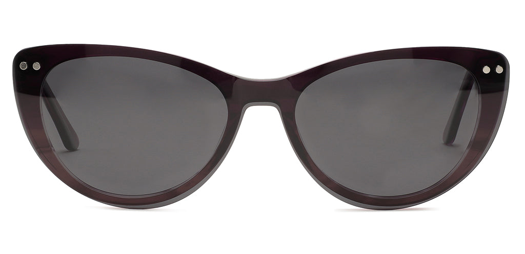 Happster Clipon Women Eyeglasses Full Frame Cateye Medium 51 Acetate SM SW2325