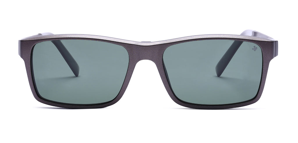 Happster Clipon Unisex Eyeglasses Full Frame Rectangle Medium 52 Ultem SM WX6509