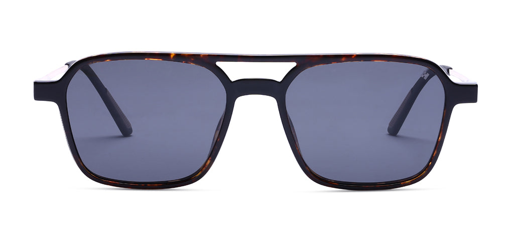 Happster Clipon Unisex Eyeglasses Full Frame Clipon Geometric Medium 51 Ultem SM WX6500