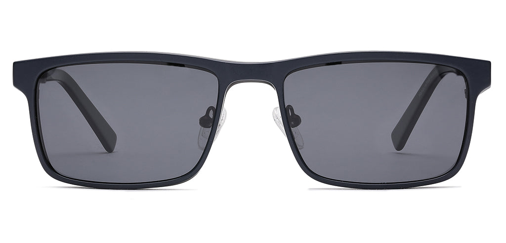 Happster Clipon Unisex Eyeglasses Full Frame Rectangle Large 53 TR90 SM XJ5108