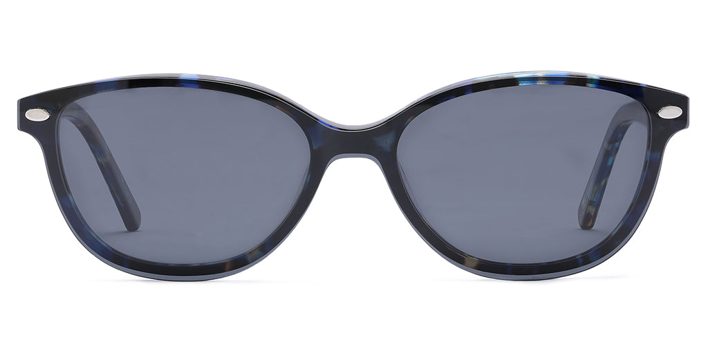Happster Clipon Women Eyeglasses Full Frame Cateye Medium 50 Acetate SM SW2327