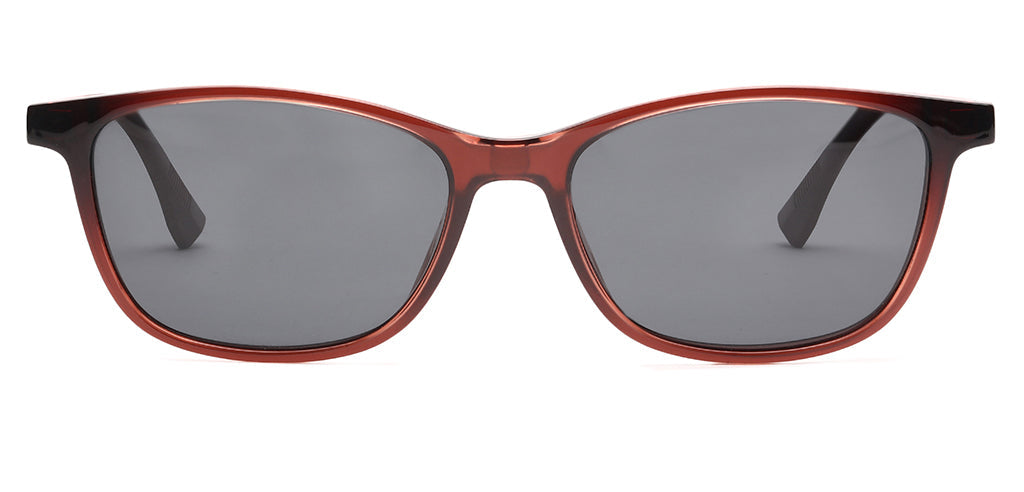 Happster Clipon Women Eyeglasses Full Frame Cateye Large 52 Ultem SM WX6508