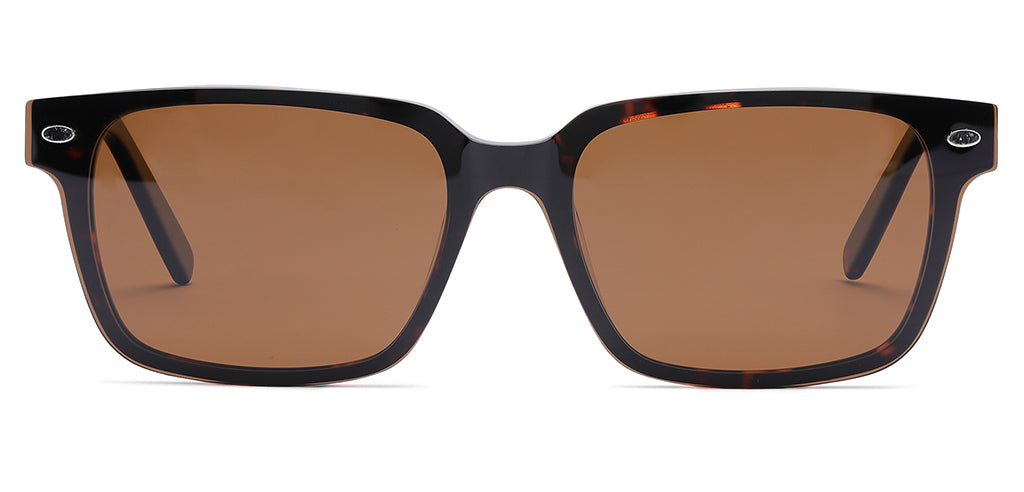 Happster Clipon Unisex Eyeglasses Full Frame Rectangle Medium 51 Acetate SM SW2328