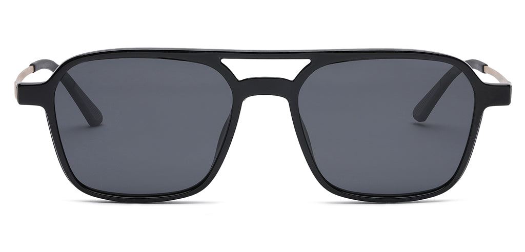 Happster Clipon Unisex Eyeglasses Full Frame Clipon Geometric Medium 51 Ultem SM WX6500