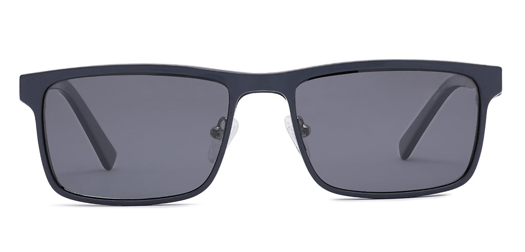 Happster Clipon Unisex Eyeglasses Full Frame Rectangle Large 53 TR90 SM XJ5108