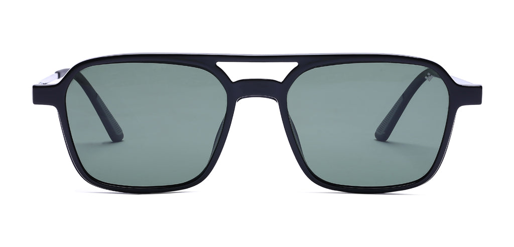 Happster Clipon Unisex Eyeglasses Full Frame Clipon Geometric Medium 51 Ultem SM WX6500