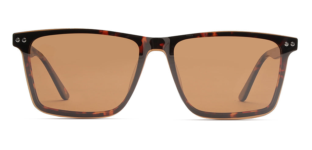 Happster Clipon Unisex Eyeglasses Full_frame Square Large 54 Acetate SM SW2322
