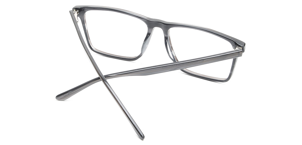 Happster Clipon Unisex Eyeglasses Full_frame Square Large 54 Acetate SM SW2322