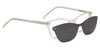 Happster Clipon Women Eyeglasses Full Frame Cateye Medium 50 Acetate SM ANI2319