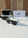 RB 4904 White Black Sunglasses