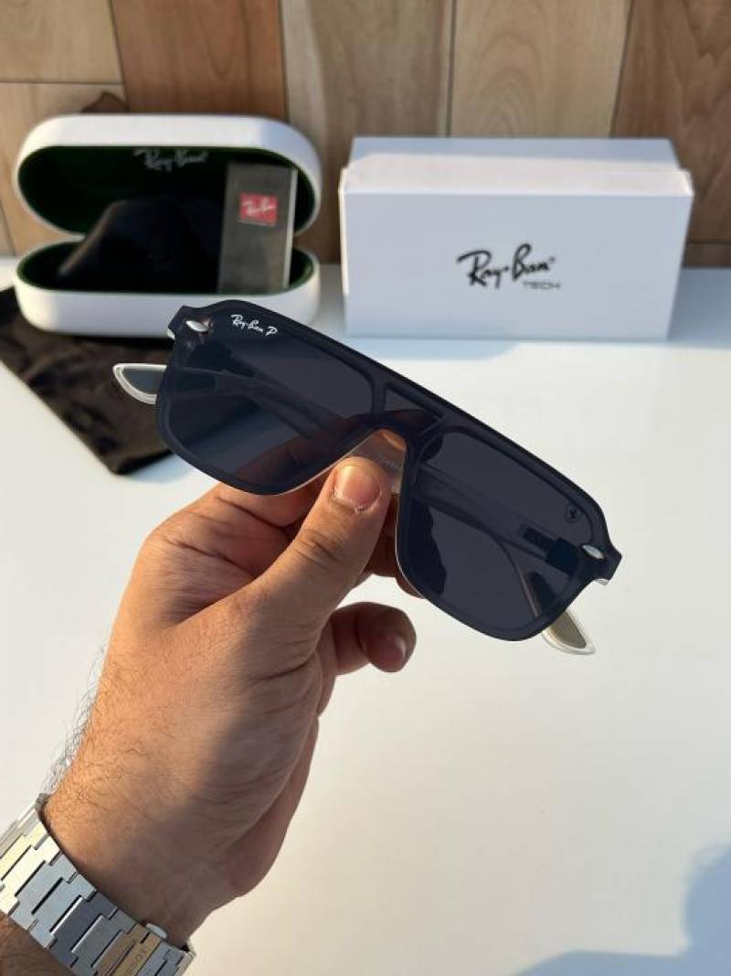RB 4904 White Black Sunglasses