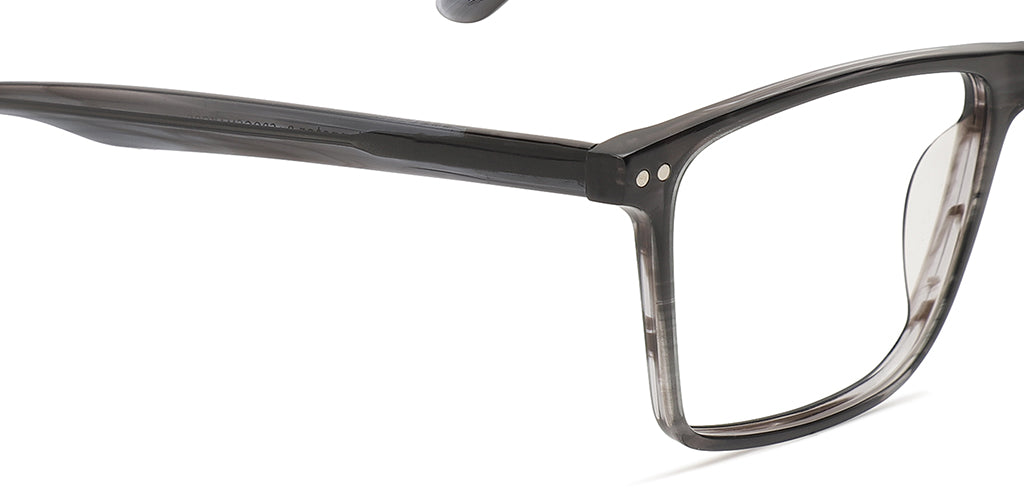 Happster Clipon Unisex Eyeglasses Full_frame Square Large 54 Acetate SM SW2322