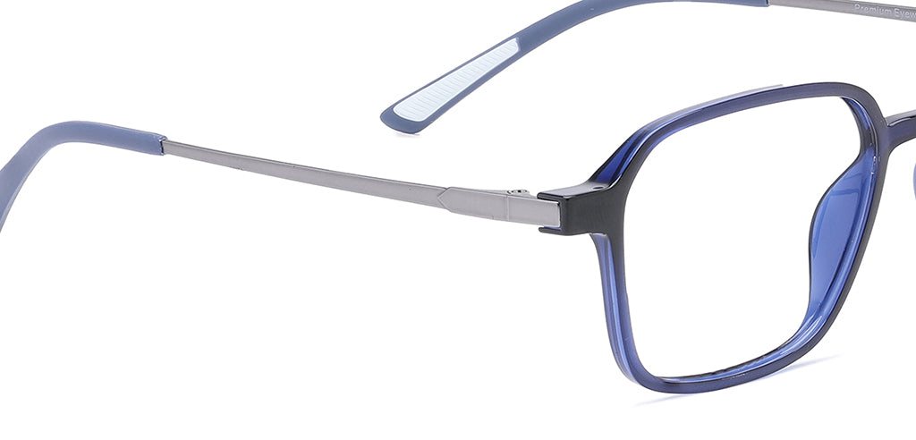 Happster Clipon Unisex Eyeglasses Full Frame Clipon Geometric Medium 51 Ultem SM WX6500