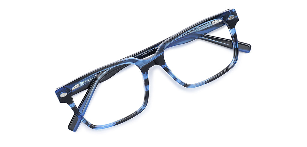 Happster Clipon Unisex Eyeglasses Full Frame Rectangle Medium 51 Acetate SM SW2328