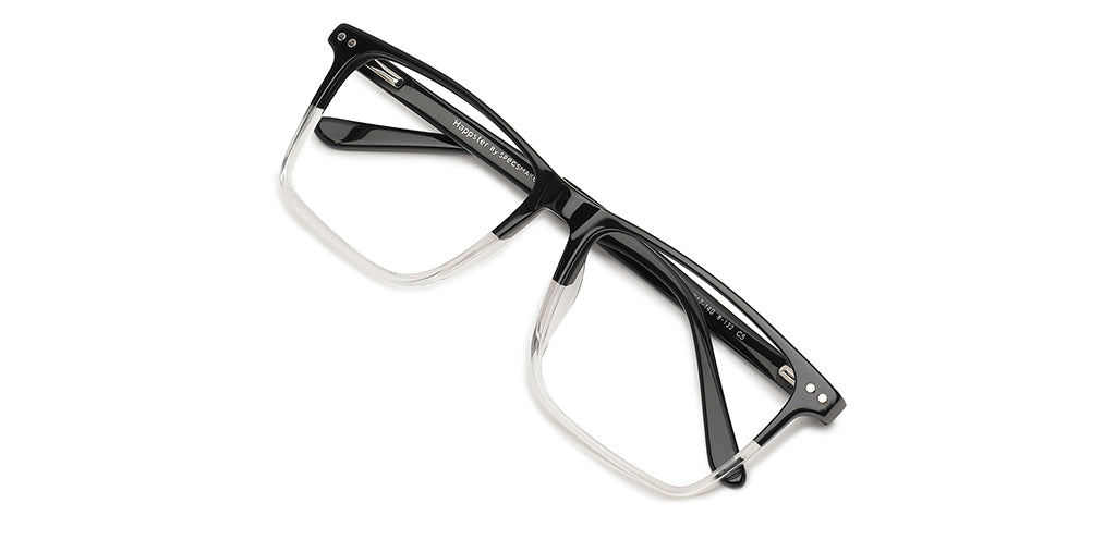 Happster Clipon Unisex Eyeglasses Full_frame Square Large 54 Acetate SM SW2322