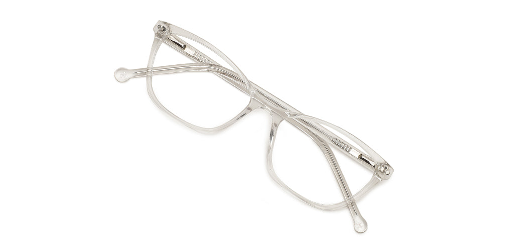 Happster Clipon Women Eyeglasses Full Frame Cateye Medium 50 Acetate SM ANI2319