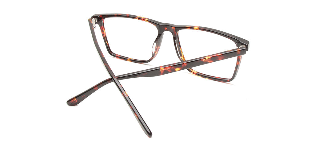 Happster Clipon Unisex Eyeglasses Full_frame Square Large 54 Acetate SM SW2322