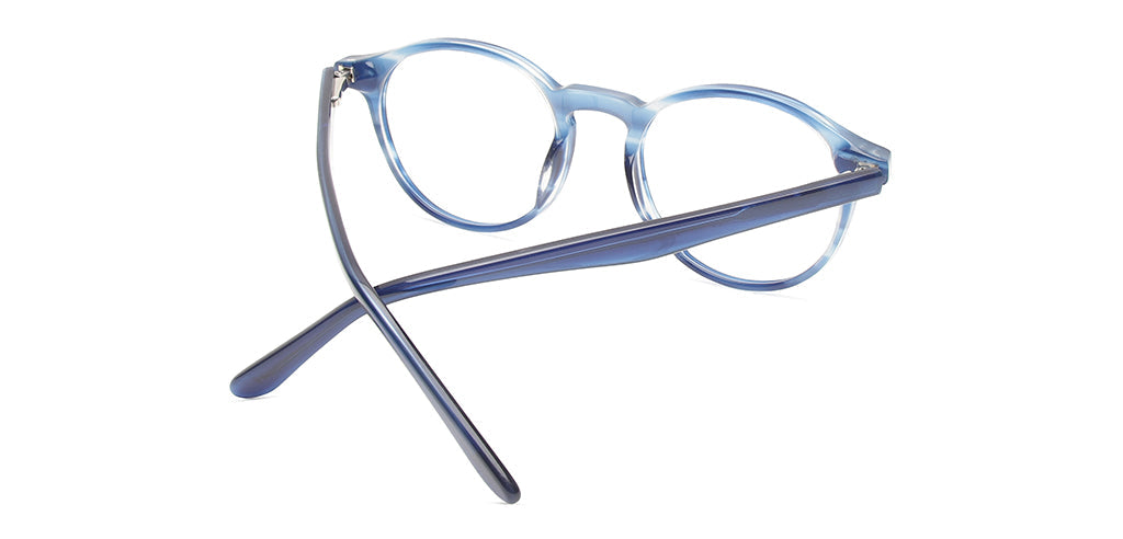 Happster Clipon Unisex Eyeglasses Full_frame Round Medium 50 Acetate SM SW2324