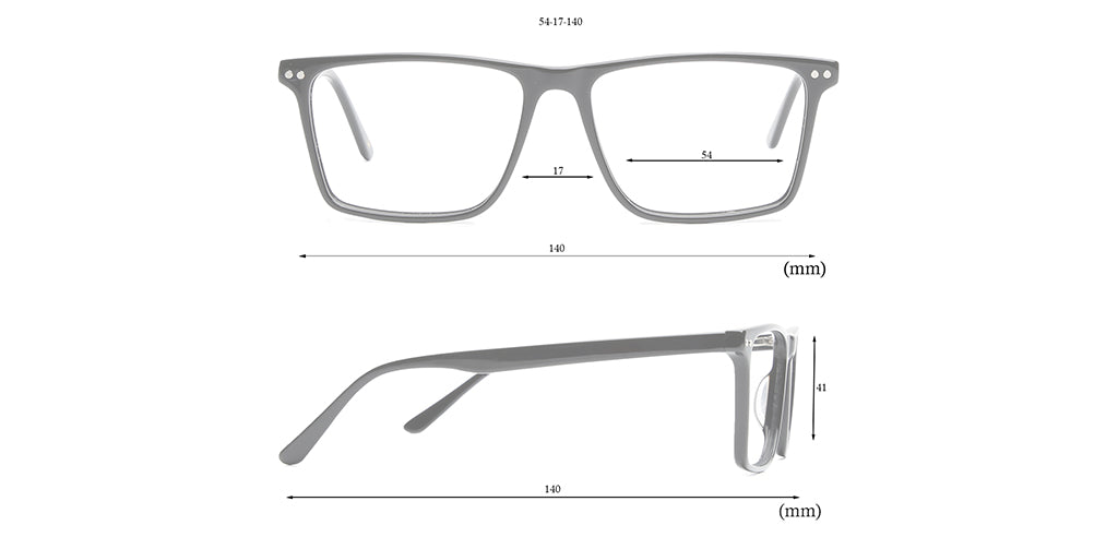Happster Clipon Unisex Eyeglasses Full_frame Square Large 54 Acetate SM SW2322