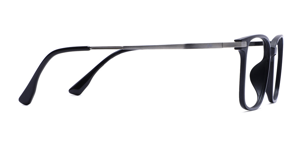 Happster Clipon Unisex Eyeglasses Full Frame Rectangle Medium 51 TR90 SM AM8520