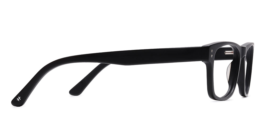 Happster Clipon Unisex Eyeglasses Full Frame Rectangle Large 53 Acetate SM SW2326