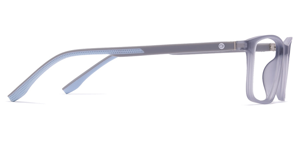 Peepstar Clipon Kids Eyeglasses Full Frame Rectangle 5-8 years 47 TR90 SM SE6507