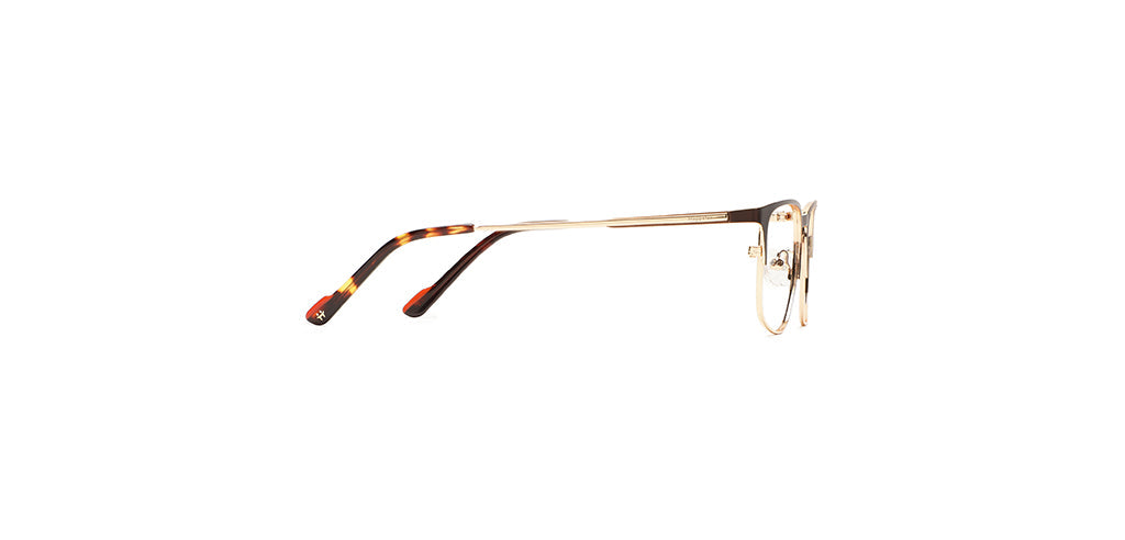 Happster Clipon Unisex Eyeglasses Full_Frame Square Medium 50 Metal SM XJ5102