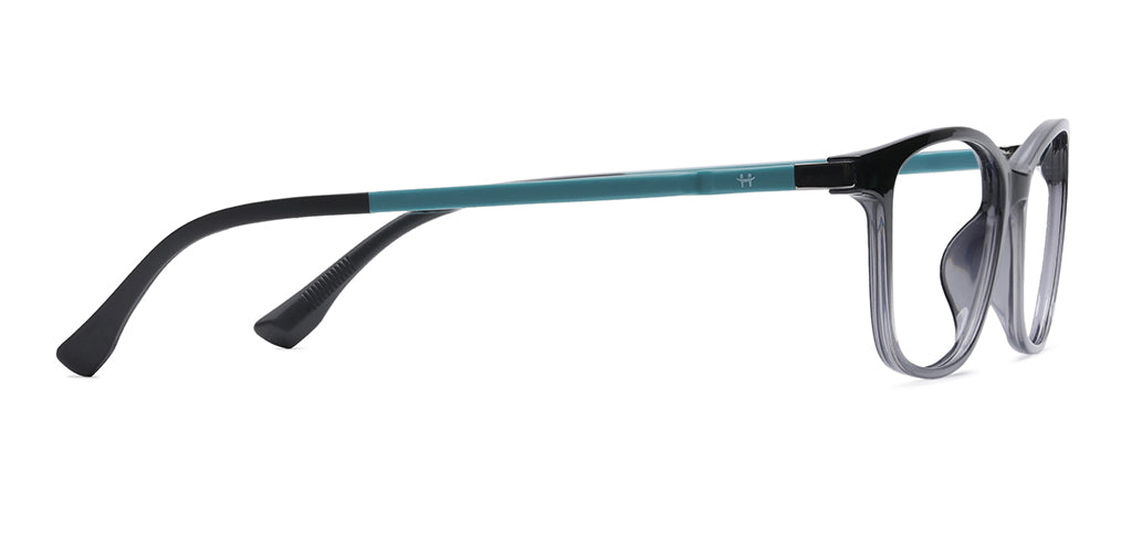 Happster Clipon Women Eyeglasses Full Frame Cateye Large 52 Ultem SM WX6508