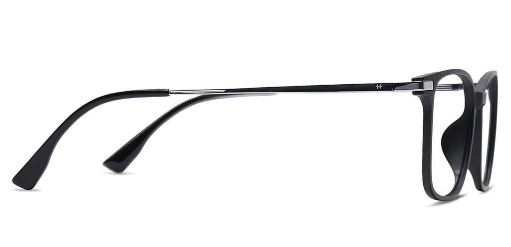 Happster Clipon Unisex Eyeglasses Full Frame Rectangle Medium 51 TR90 SM AM8520