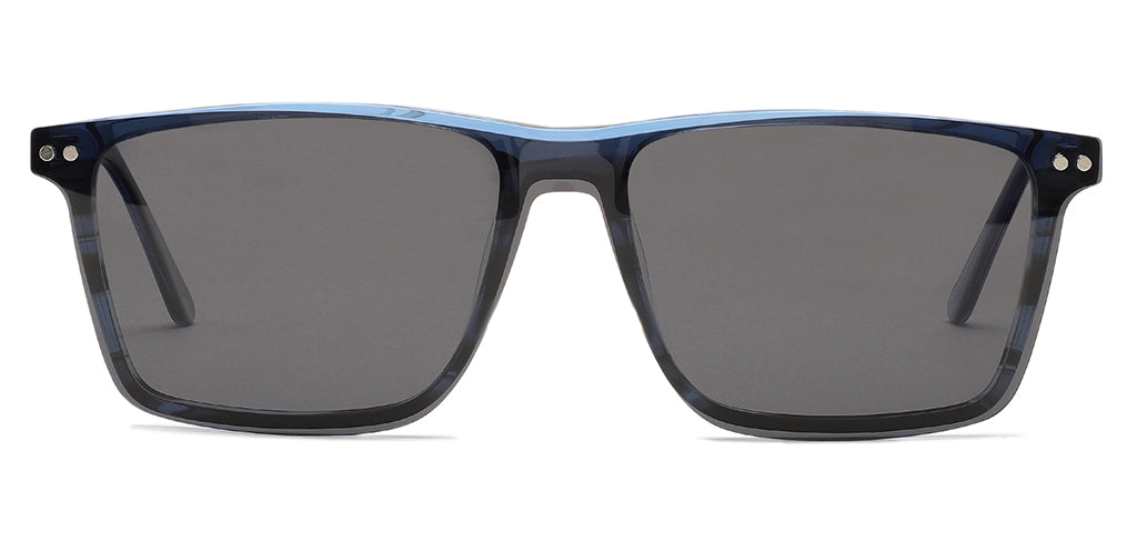 Happster Clipon Unisex Eyeglasses Full_frame Square Large 54 Acetate SM SW2322